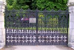 Aberdeen  Duthie Park gates