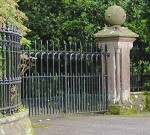 Moniaive  Townhead of Glencairn gates