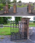 Newton Stewart  cemetery gates