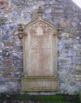 Edinburgh  Cramond grave marker 1