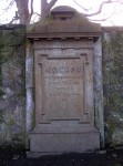 Edinburgh  Cramond grave marker 3