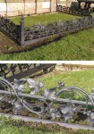 Kingsbarns  grave railing
