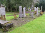 Stirling  Holyrude Cemetery grave marker 2