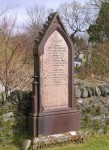 Dunoon  grave memorial 2