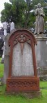 Stirling  Holyrude Cemetery grave marker 4