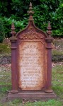 Inverness  Tomnahurich Cemetery grave marker 2