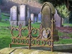 Carriden  grave railing 1