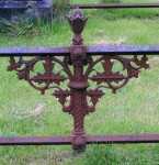 Corpach  Kilmallie Cemetery grave railing 1