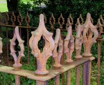 Corpach  Kilmallie Cemetery grave railing 4