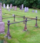 Corpach  Kilmallie Cemetery grave railing 9