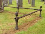 Dalmally  grave railing 1
