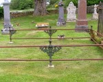 Edderton  grave railing 1