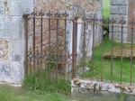 Edderton  grave railing 2