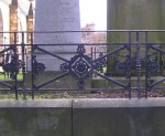 Edinburgh  Greyfriars Kirk grave railing