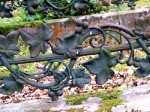 Inverness  Tomnahurich Cemetery grave railing