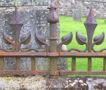 Laggan  Church grave railing 1