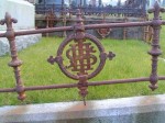 Macduff  grave railing 1