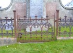 Macduff  grave railing 2