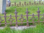 Macduff  grave railing 4