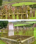 Moniaive  Glencairn grave railing 1