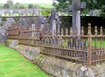 Moniaive  Glencairn grave railing 4