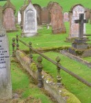 Moniaive  Glencairn grave railing 8