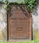 Old Kilpatrick  grave marker