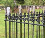 Spean Bridge  Kilmonivaig Cemetery grave railing 5