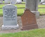 Stirling  Ballengeich Cemetery grave marker 3