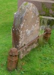 Stirling  Holyrude Cemetery grave railing 1