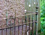 Ullapool  grave railing 1