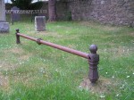Ullapool  grave railing 3