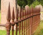 Gairlochy  grave railing