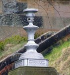 Greenock  lamp pillar 3