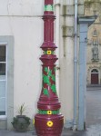Lanark  'provost'  lamp pillar