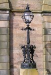 Campbeltown  church lamp pillars