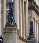 Glasgow  Lilybank Terrace lamp pillars