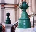 Jersey  lamp pillars