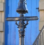 Lauder  'provost' lamp pillars