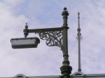 Edinburgh  Market Street lamp pillars