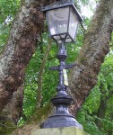 Glasgow  Saltoun Street lamp pillars 2