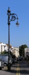 Cheltenham  Trafalgar Street lamp pillar