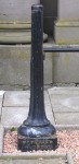 Montrose  Museum Panmure Place lamp pillars