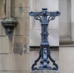 Alloa  Court House lamp pillars