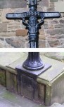 Edinburgh  Lady Stair's Close lamp pillar 2