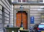Edinburgh  Medical School lamp pillars 2