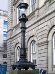Edinburgh  New Register House lamp pillars