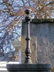 Edinburgh  Salisbury Road lamp pillars