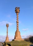 Falkirk  lamp pillars 1