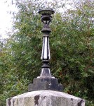 Gatehouse of Fleet  Cally lamp pillars